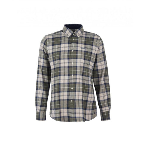 Barbour Camicia casual Camicia Uomo Fortrose Beige blu - Francavilla Moda
